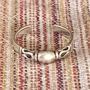 Sterling Silver Toe or Midi Ring